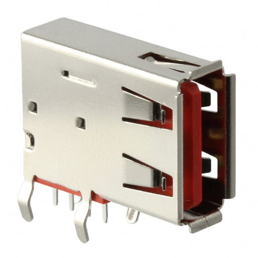 USBR-A-S-S-O-VU by Samtec Inc. - CONNECTOR RECPT USB2.0 TYPEA 4POS VERT