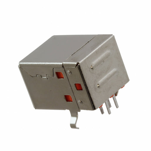 USBR-B-S-S-O-TH by Samtec Inc. - CONNECTOR RECPT USB2.0 TYPEB 4POS R/A