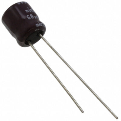 USF1E680MDD1TA by Nichicon - ALUMIN CAP 68UF 20% 25V RADIAL