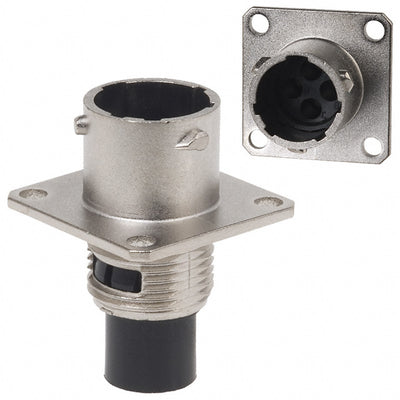 UT00104PH by Souriau-Sunbank by Eaton - CONNECTOR RECPT HSNG MALE 4POS PNL MNT