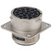UT001619SH by Souriau-Sunbank by Eaton - CONNECTOR RECPT HSG FMALE 19POS PNL MT