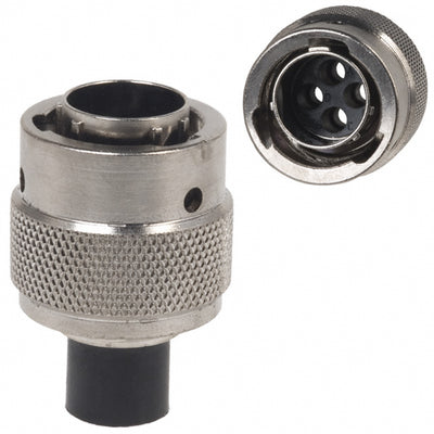 UT06104PH by Souriau-Sunbank by Eaton - CONNECTOR PLUG HSNG MALE 4POS INLINE