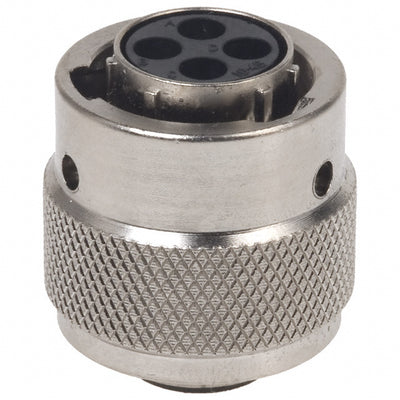 UT06104SH by Souriau-Sunbank by Eaton - CONNECTOR PLUG HSG FMALE 4POS INLINE