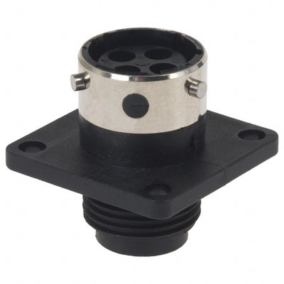 UTG010-4S by Souriau-Sunbank by Eaton - CONNECTOR RECPT HSNG FMALE 4POS PNL MT