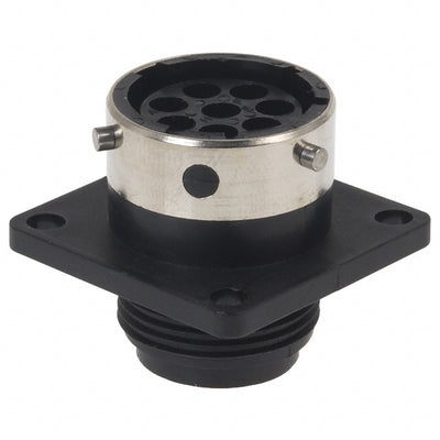 UTG012-8S by Souriau-Sunbank by Eaton - CONNECTOR RECPT HSNG FMALE 8POS PNL MT