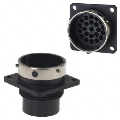 UTG018-23P by Souriau-Sunbank by Eaton - CONNECTOR RECPT HSNG MALE 23POS PNL MT