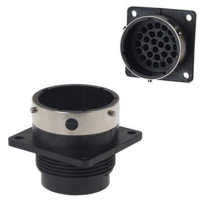 UTG020-28P by Souriau-Sunbank by Eaton - CONNECTOR RECPT HSNG MALE 28POS PNL MT