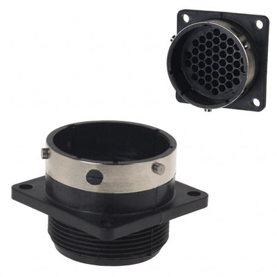 UTG02448P by Souriau-Sunbank by Eaton - CONNECTOR RECPT HSNG MALE 48POS PNL MT