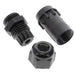 UTG12ST by Souriau-Sunbank by Eaton - CONNECTOR BACKSH W/CLMP SZ12 BLK PG11