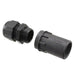 UTG16ST by Souriau-Sunbank by Eaton - CONNECTOR BACKSH W/CLMP SZ16 BLK PG16