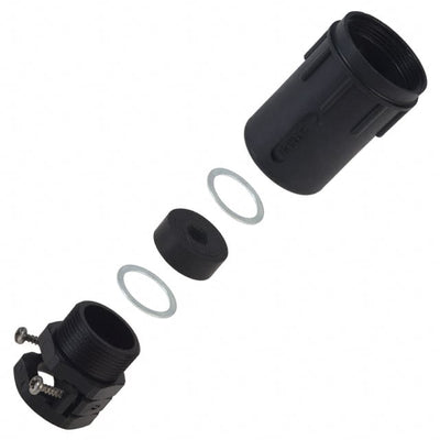 UTG22PG by Souriau-Sunbank by Eaton - CONNECTOR BACKSH W/CLMP SZ22 BLK PG21
