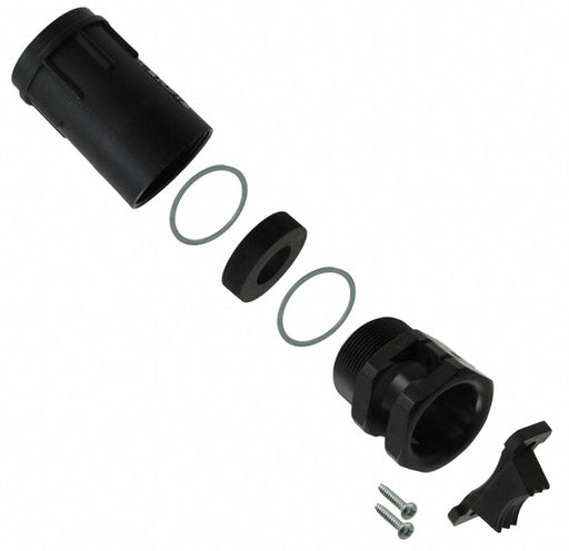 UTG24PG by Souriau-Sunbank by Eaton - CONNECTOR BACKSH W/CLMP SZ24 BLK PG29