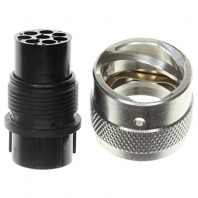 UTG612-8PN by Souriau-Sunbank by Eaton - CONNECTOR PLUG HSNG MALE 8POS INLINE