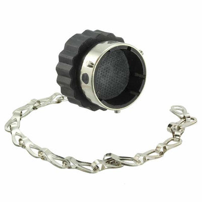 UTG614DCG by Souriau-Sunbank by Eaton - CONNECTOR DUST COVER 14 BLACK