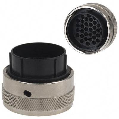 UTG61619PN by Souriau-Sunbank by Eaton - CONNECTOR PLUG HSG MALE 19POS INLINE