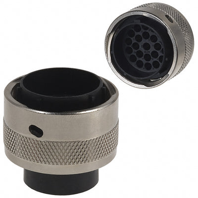 UTG620-28PN by Souriau-Sunbank by Eaton - CONNECTOR PLUG HSG MALE 28POS INLINE