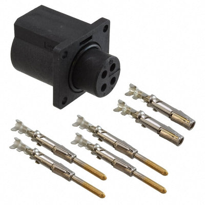 UTL0103G1P20AWG by Souriau-Sunbank by Eaton - CONNECTOR CIRC RECEPTACLEPOS GOLD CRIMP