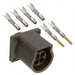 UTL0103G1S14AWG by Souriau-Sunbank by Eaton - CONNECTOR CIRC RECEPTACLEPOS GOLD CRIMP