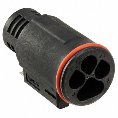UTL6102G1W3S by Souriau-Sunbank by Eaton - CONNECTOR PLUG HSNG F/M 6POS INLINE