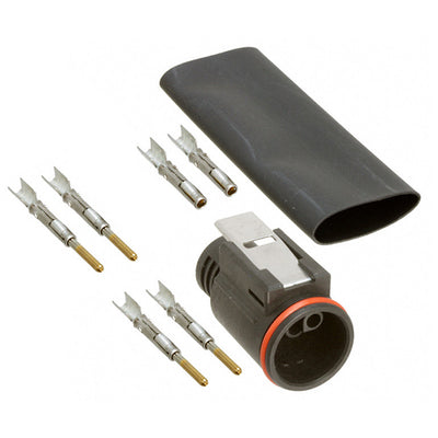 UTL6103G1P16AWG by Souriau-Sunbank by Eaton - CONNECTOR CIRC PLUG 4POS GOLD CRIMP