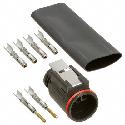 UTL6103G1P20AWG by Souriau-Sunbank by Eaton - CONNECTOR CIRC PLUG 4POS GOLD CRIMP