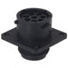UTP0128S by Souriau-Sunbank by Eaton - CONNECTOR RECPT HSNG FMALE 8POS PNL MT