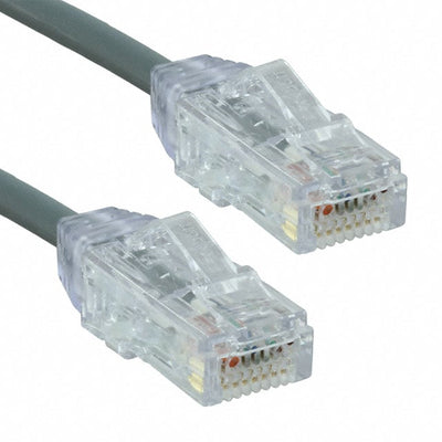 UTPSP10GYY by Panduit Corp - CABLE MOD 8P8C PLUG TO PLUG 10
