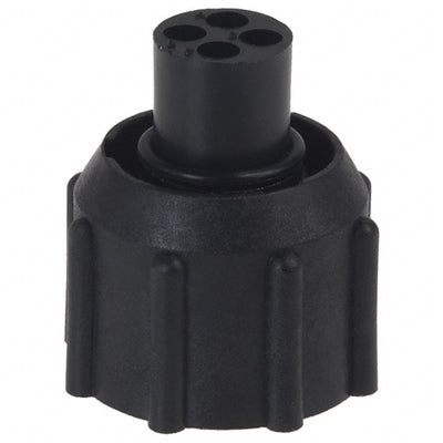 UTP6104P by Souriau-Sunbank by Eaton - CONNECTOR PLUG HSNG MALE 4POS INLINE