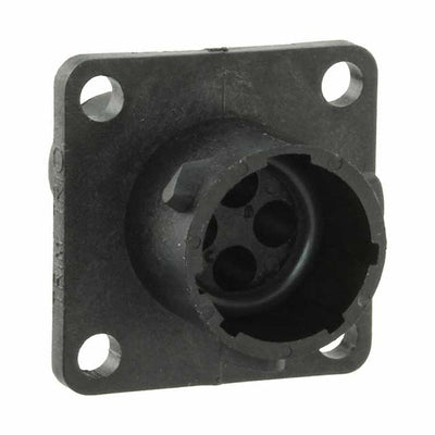 UTS0104P by Souriau-Sunbank by Eaton - CONNECTOR RECPT HSNG MALE 4POS PNL MNT