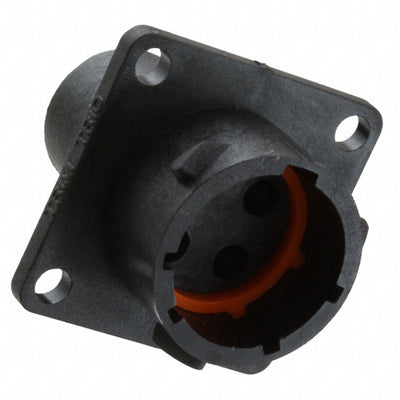 UTS0124P by Souriau-Sunbank by Eaton - CONNECTOR RECPT HSNG MALE 4POS PNL MT