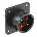 UTS012D4P by Souriau-Sunbank by Eaton - CONNECTOR RECPT MALE 4POS GOLD SOLDER