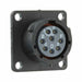 UTS012E8S by Souriau-Sunbank by Eaton - CONNECTOR RECPT FMALE 8P GOLD SLDR CUP