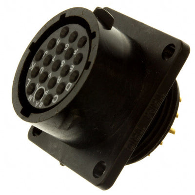 UTS014E19S by Souriau-Sunbank by Eaton - CONNECTOR RECPT FMALE 19P SOLDER CUP