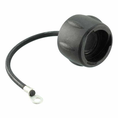 UTS12DCGE by Souriau-Sunbank by Eaton - CONNECTOR SEALING COVER 12 BLACK