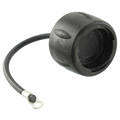 UTS14DCGE by Souriau-Sunbank by Eaton - CONNECTOR SEALING COVER 14 BLACK