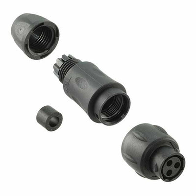 UTS1JC103S by Souriau-Sunbank by Eaton - CONNECTOR RECPT HSG FMALE 3POS INLINE