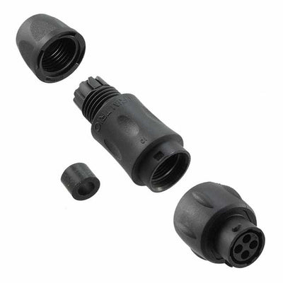 UTS1JC104S by Souriau-Sunbank by Eaton - CONNECTOR RECPT HSG FMALE 4POS INLINE