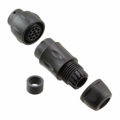 UTS1JC1412P by Souriau-Sunbank by Eaton - CONNECTOR RECPT HSG MALE 12POS INLINE
