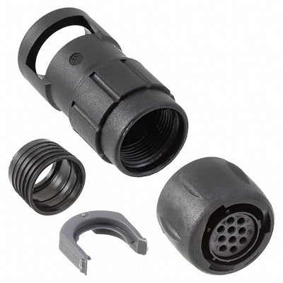UTS6FC1210S by Souriau-Sunbank by Eaton - CONNECTOR PLG HSG FMALE 10POS INLINE