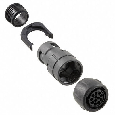 UTS6FC1412S by Souriau-Sunbank by Eaton - CONNECTOR PLG HSG FMALE 12POS INLINE