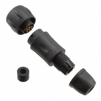 UTS6JC10E7P by Souriau-Sunbank by Eaton - CONNECTOR PLUG MALE 7P GOLD SLDR CUP