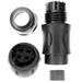 UTS6JC124S by Souriau-Sunbank by Eaton - CONNECTOR PLG HSG FMALE 4POS INLINE