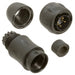 UTS6JC12E4P by Souriau-Sunbank by Eaton - CONNECTOR PLUG MALE 4P GOLD SLDR CUP