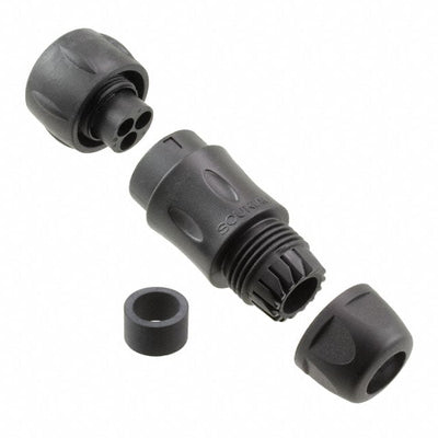 UTS6JC142G1S by Souriau-Sunbank by Eaton - CONNECTOR PLG HSG FMALE 3POS INLINE