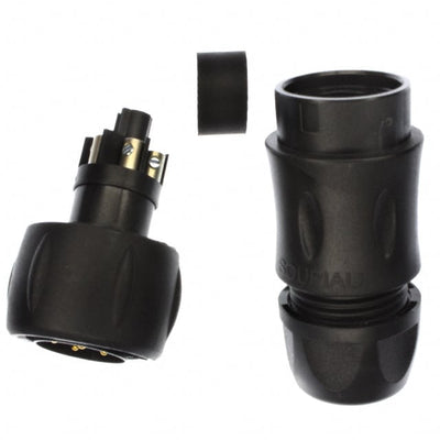 UTS6JC147PSCR by Souriau-Sunbank by Eaton - CONNECTOR PLUG MALE 7POS GOLD SCREW