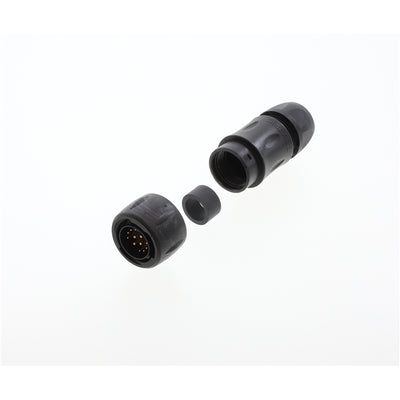 UTS6JC14E12P53 by Souriau-Sunbank by Eaton - CONNECTOR PLUG 12POS INLINE PIN