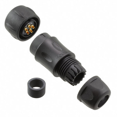 UTS6JC14E5S by Souriau-Sunbank by Eaton - CONNECTOR PLUG FMALE 5P GOLD SLDR CUP