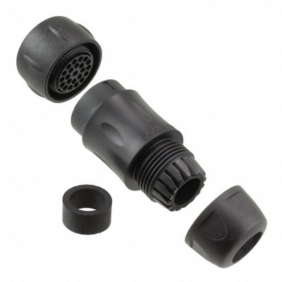 UTS6JC1823S by Souriau-Sunbank by Eaton - CONNECTOR PLG HSG FMALE 23POS INLINE