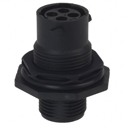 UTS7104S by Souriau-Sunbank by Eaton - CONNECTOR RECPT HSNG FMALE 4POS PNL MT