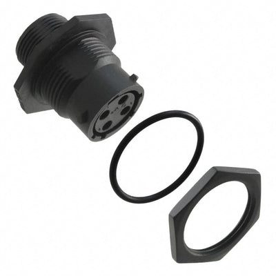 UTS7124S by Souriau-Sunbank by Eaton - CONNECTOR RECPT HSG FMALE 4POS PNL MT